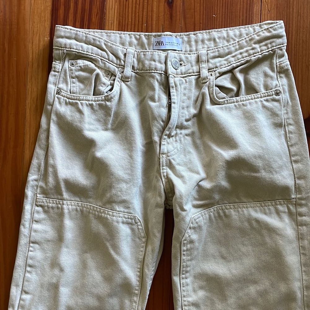 ZARA TAN PANTS- SIZE 6